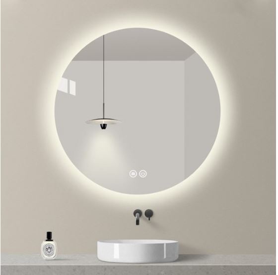 원형 간접조명 스마트 LED 거울 화장실거울 욕실거울 벽거울